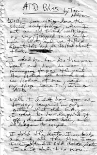 Tom Hobson - The ATD Blues